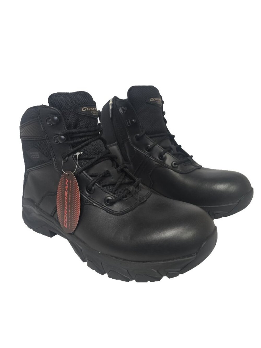 Corcoran Men's CV5610 6" Side Zipper Waterproof Duty Boot Black Size 12D